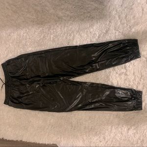 Feaux Leather Black Pants